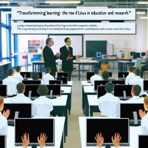 Empowering Minds: The Rise of Linux in Education and Open-Source Research