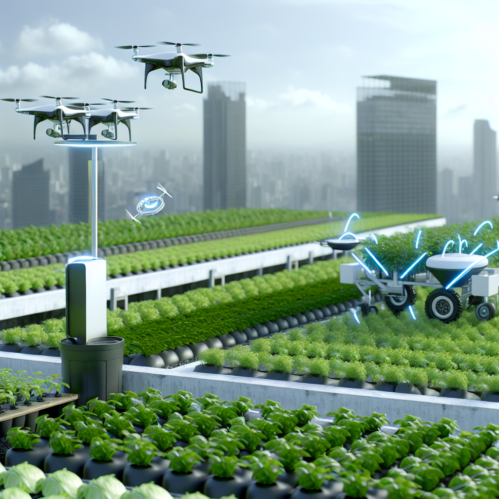 Revolutionizing Food Production: AI-Driven Autonomous Urban Agriculture