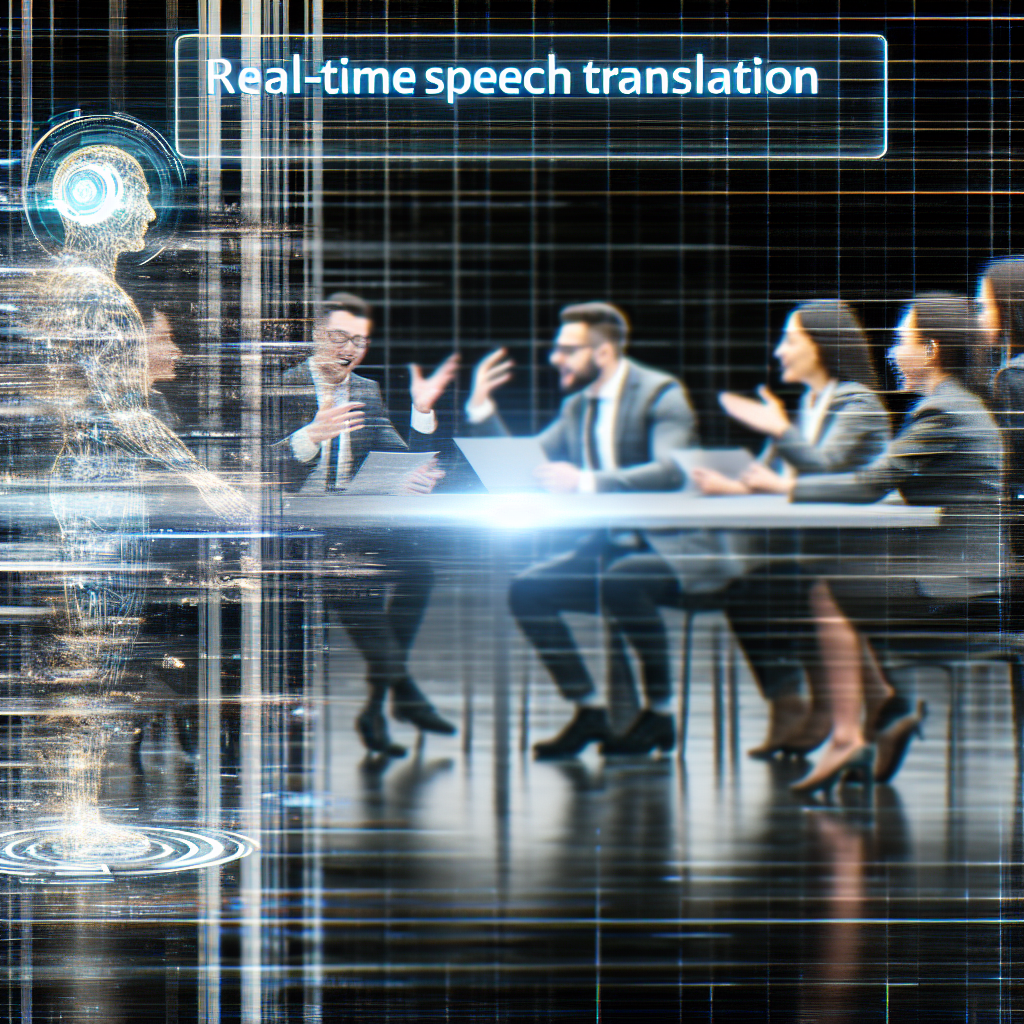 Revolutionizing Global Communication: AI Speech Translation in Real-Time