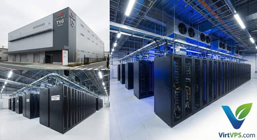 Tokyo Dedicated Servers from Equinix TY6