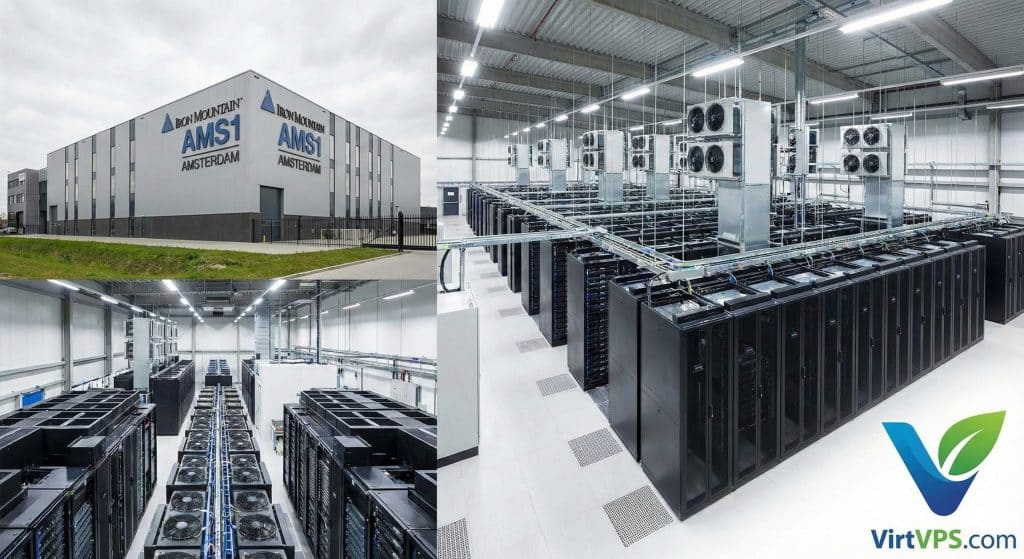 Netherlands Dedicated Servers from Iron Mountain AMS1