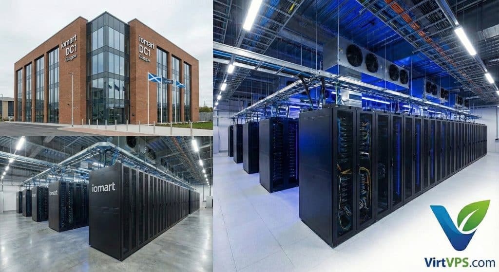 Glasgow Dedicated Servers from Iomart DC1