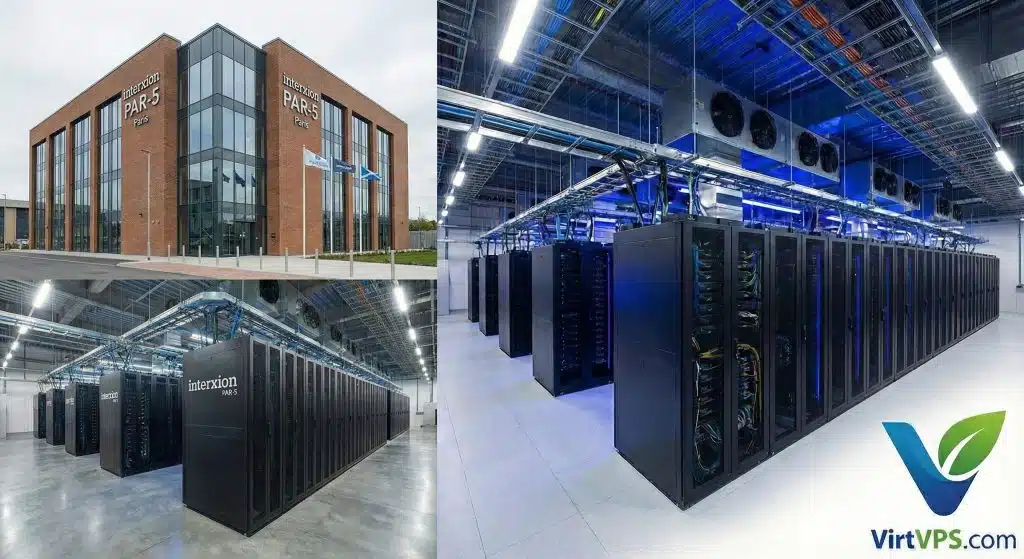 Paris Dedicated Servers from Interxion PAR-5